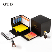 Creative notes box bian qian tie paper web red ins Post-It Notes plan sticky note strip label shu qian tie notes packing Post-it notes students with simple post-it notes can be customized logo