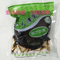 Tianjin specialty bamboo leaf green rose pickles Kongming pickled meals Big head pickles mustard 300g bag