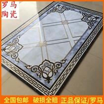 Living room parquet ceramic tile jigsaw brick aisle porch European water knife parquet floor tiles jigsaw 800x800