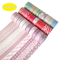 Dispatch Gooey Manufacturer Direct Cross-border Cartoon Christmas Day DIY Decorative Stationery Color Hand Ledger and Paper Adhesive Tapes