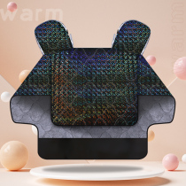 Electric car wind shield by winter gush thickened small electric bottle car windproof cover winter tram anti-cold and double-sided waterproof