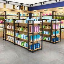 Supercity shelves Show products Cosmetics Convenience Store Snacks Double Sided Hook Display Desk Mother & Baby Shop Middle Island Cabinet