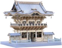 Japan Original Clothing Import Jedi Diyby Hand Assembled Dongzhao Palace Yangmingmen Building Model Pendulum