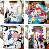 Bump world A4 board clip folder pad board writing board Thunder Lion board clip Bump world animation peripheral