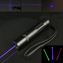 One word line laser light Crosshair blue purple laser Flashlight locator marking instrument measurement red laser