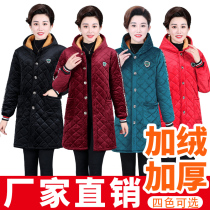 Apron Home Kitchen Winter Gattening up Hood Clothes Women Cook Jacket Cotton and Cotton Flannel look good grown-up