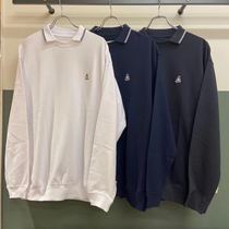 Spot SSZ BEAMS SSZ H PENGUN POLO Penguin LOGO long sleeve POLO shirt 20AW