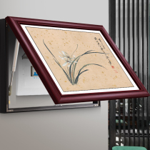 Electric meter box decoration painting electric box painting distribution box shielding meter box decoration 2021 new electric gate box weak electric box hanging