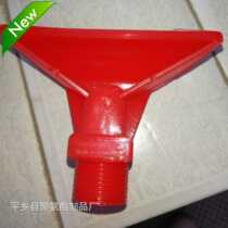 New Pingxiang County 6-point wire coal washer nozzle high hardness polyurethane fan nozzle spray water coal washing plant nozzle