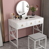 Dressing table Bedroom modern simple small dressing table Household storage cabinet one-piece ins female net red makeup table