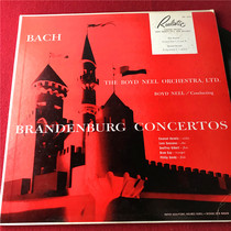 Bach Brandenburg Concerto OM Edition 2LP Black Gel Record Box 426
