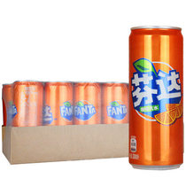 Coca Cola Fine High Listen Finda Orange Taste Carbonated Drink 330ml * 24 Listen to Moden jar Beijing
