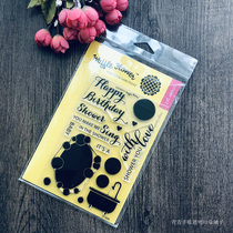 Waffle flower scrub brush Shower import transparent stamp