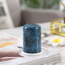 Toothecap box personality creative toothbox household living room cotton swab storage box with lid cute simple portable toothpick barrel