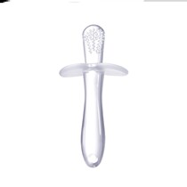 Baby silicone teether molar stick Baby bite glue toy Bite bag supplies Anti-eating hand artifact can be boiled mushrooms