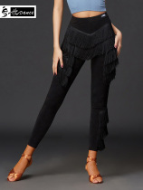 Real imperial Latin dance pants new practice Costume Dance Suit for the Streaming Su Pants Professional Spanking Pants Dance Suit
