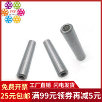 (ф 10 M6)45# carbon steel taper pin thread taper pins internally threaded pin GB118