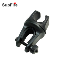 Supfire Mountain bike bicycle light stand 360 degree rotating U-clip Flashlight clip Shenhu Bracket