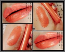 Velvet fog face Waterproof Liquid Lipstick pearlescent kumquat lip paint temperament Joker gold pink orange lipstick