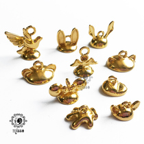 miss small brilliance digy crystal drop glue uv resin rubber cartoon animal styling hanging cap hanging cover hanging button glass cover