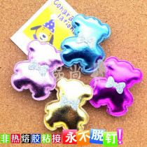 4 Colors 4 Grain Cortical Small Bear Nail Wall press stud Wall nail workword Color Nail Creative Cork big Head Tnail