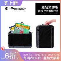 SEATOSUMMIT business trip hand zippered file bag ultra light multifunctional office file bag commute