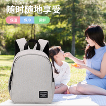 Shoulder backpack insulation bag Cold lunch bag Large capacity outdoor picnic bag thickened waterproof lunch box bag Insulation bag