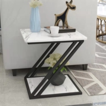 Sofa edge a few light lavish minimalist around modern square bedside cabinet table Pole minimalist design rock plate small tea table corner a few