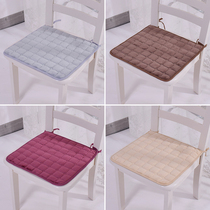 Thin-style cushion chair cushion plush dining chair cushion chair cushion stool butt cushion office chair cushion seat cushion