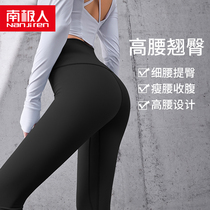 Antarctic yoga pants women Summer thin high waist lift hip running stretch tight quick dry outside wear fitness sports suit
