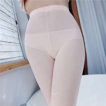 Day Department Candy Color Sensation Big Code Silk Socks for men and women Big Guy Tight 120d Velvet White Cos Even Pants Socks