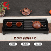 Richun tea industry alloy dry bubble tea tray light luxury modern small kung fu tea table living room office