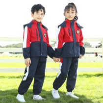 elementary school students' school uniform suit outdoor jacket three-piece kindergarten uniform spring autumn winter 2022 new children's classwear