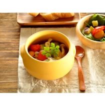 Small Aoigawa Machiya Japanese original imported Japanese mini coarse pottery binaural one person eat small stew pot soup bowl steamed egg cup