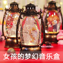 Birthday gift girl crystal ball music box girl heart gift practical idea send girlfriend wedding gift