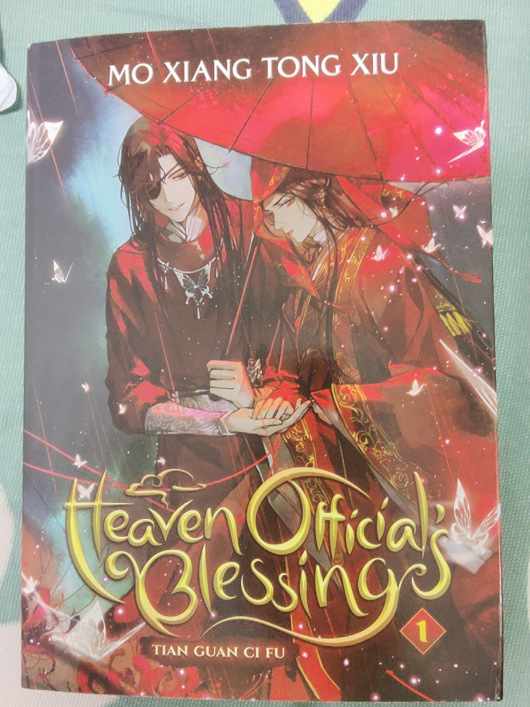 英文原版书Heaven Official's Blessing: Tian Guan Ci Fu (Novel) Vol