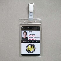 American drama Anti-Terrorism 24 Hours CTU ID card badge PVC material custom entertainment card