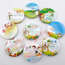 Christian Christmas gifts Crafts gifts prizes Cartoon badge Badge badge badge A variety of mixed hair