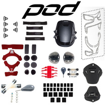 21 POD Off-road motorcycle knee pads accessories Mechanical legs Original accessories Leg covers screws Sponge pads straps