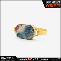 XUZHI x EJING ZHANG ) Resort 2018-wool marble bracelet