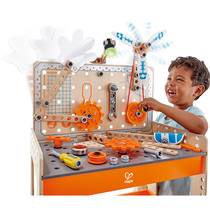 Hape Superphysical Experiment Table Puzzle Toy Set Machinery Grapper 4-year-old Children Science STEAM Combination