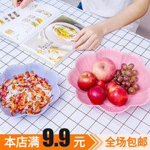 Creative Eu Style Home Fruit Tray Living Room Plastic Creative Candy Tray Dry Fruit Tray Office Zero Food Pan
