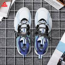 Peak mens shoes summer breathable casual shoes 2021 New Tide thin mesh board shoes low soft bottom sneakers