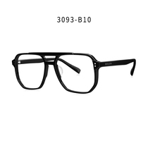 Myopia glasses frame plate black full frame men and womens star net red with the same BL3083 big face fashion BL3093