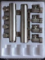 Ginde Jinde floor heating water separator four 4-way water separator live pure copper geothermal centralized water separator