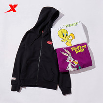 XTEP Bugs Bunny joint womens coat 2021 Spring knitted cardigan casual sports sweater 979128940510