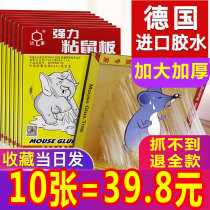 Mice plate super strong grab mice stick mice sticker household medicine clip to extinguish mouse artifact to increase thickening end
