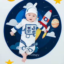 100 days and a half old childrens photography clothing Astronaut modeling shooting clothing Aviation clothing Childrens one-piece climbing clothing