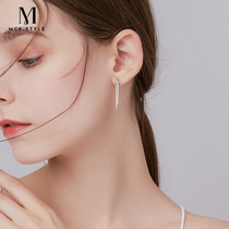 High-grade tassel earrings 2021 New Tide exquisite atmosphere earrings female temperament simple niche earrings autumn