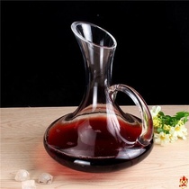 Acrylic red wine decanter with scale liquor dispenser bar Flask transparent plastic anti-drop